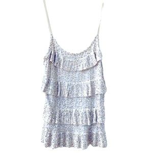 INC Ruffle Sequin Top